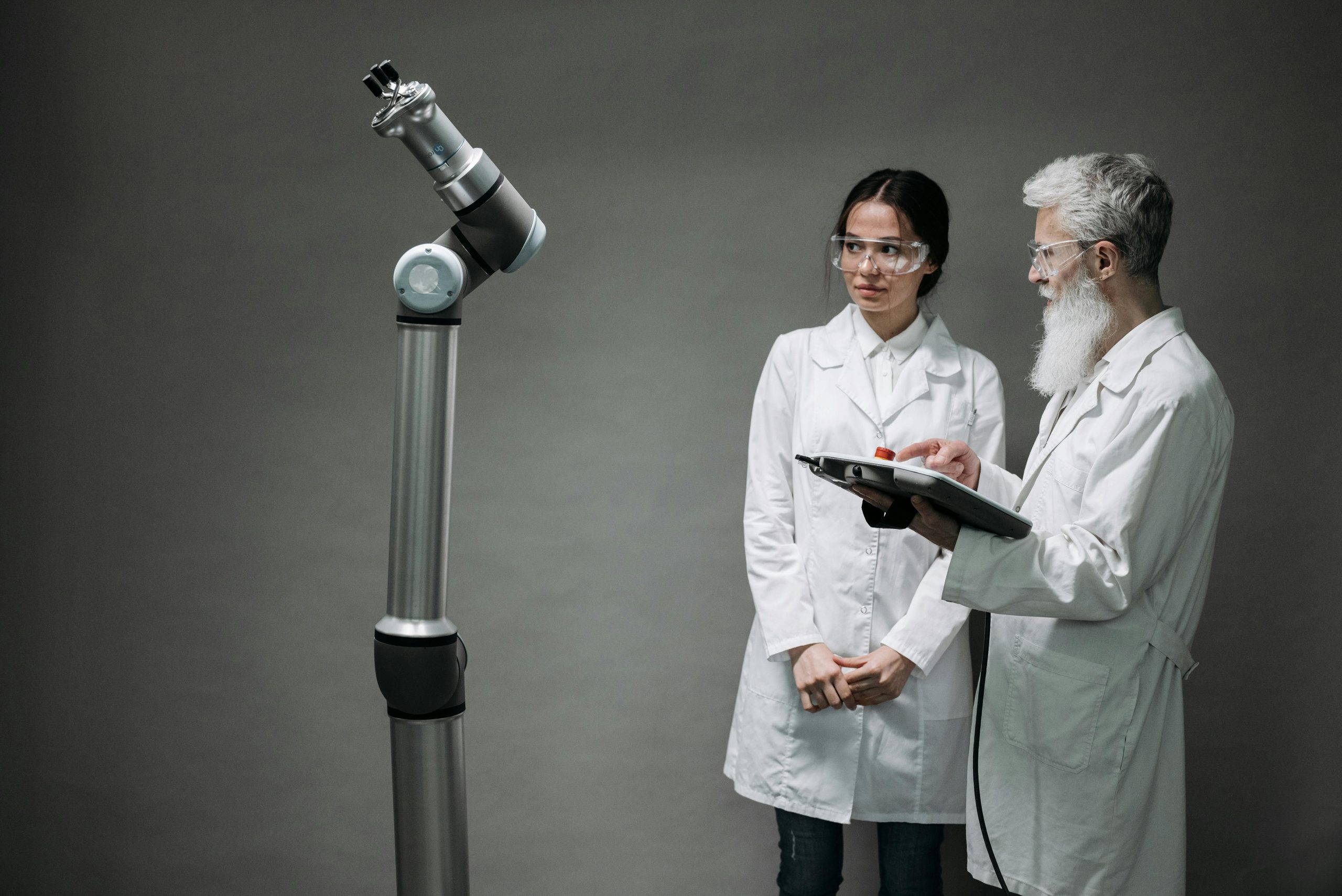 AI Robot attacks worker